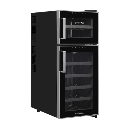 Винный шкаф Meyvel MV21-BF2 термоэлектрический двухзонный